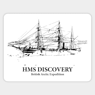 HMS Discovery - British Artic Expedition Sticker